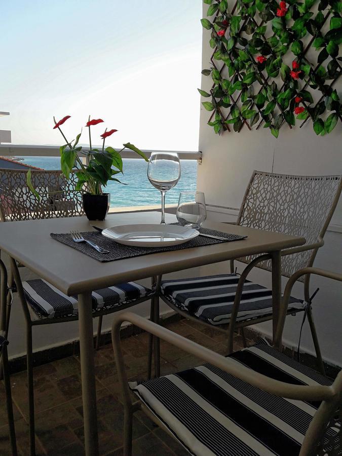 Apartament A Unique Seaside View!!! Rhodes City Zewnętrze zdjęcie